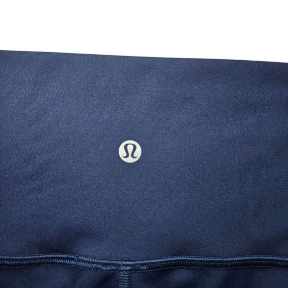 Lululemon Wunder Under High-Rise Short 9" - Navy - Picture 4 of 7